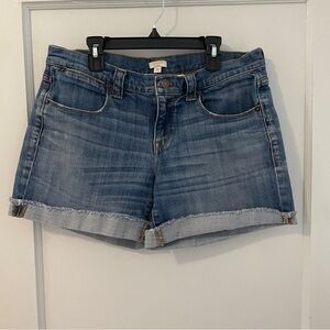 J Crew Women’s Denim Cut-Off Shorts, Size 29